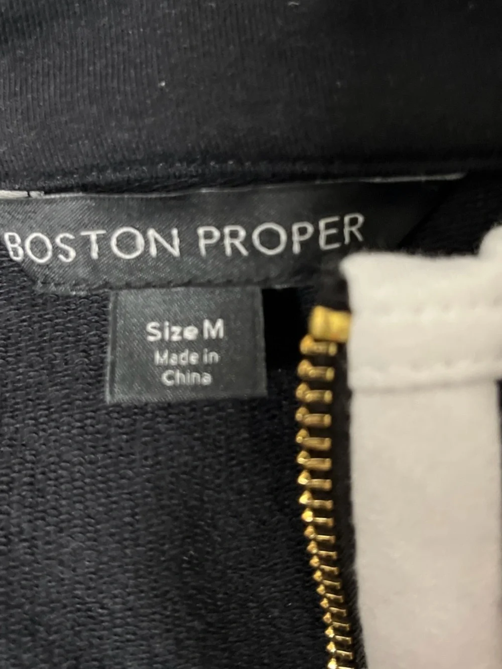 Boston Proper Sleeveless Chic Zip Racerback Dress - Picture 6 of 9